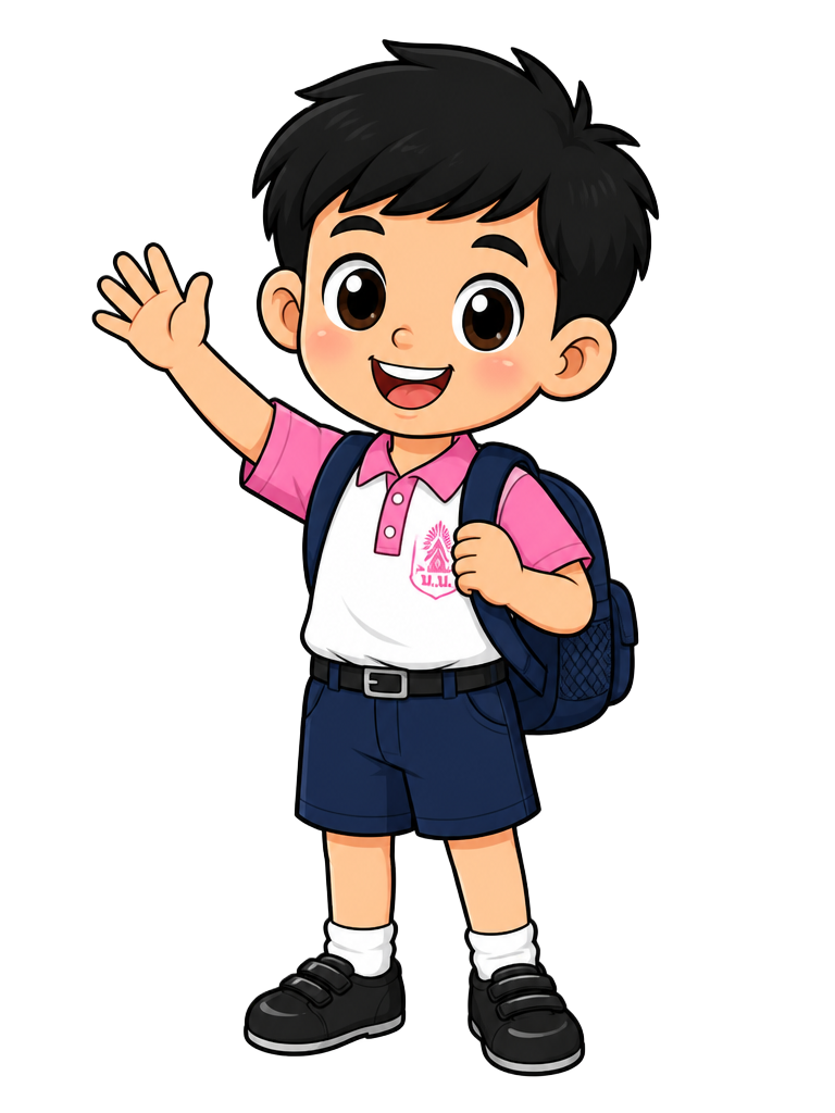 น้องพิก นักเรียนประถมร่าเริง เพื่อนของผู้เล่น